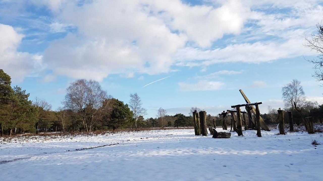 Chalet Op De Veluwe # Berk 皮滕 外观 照片